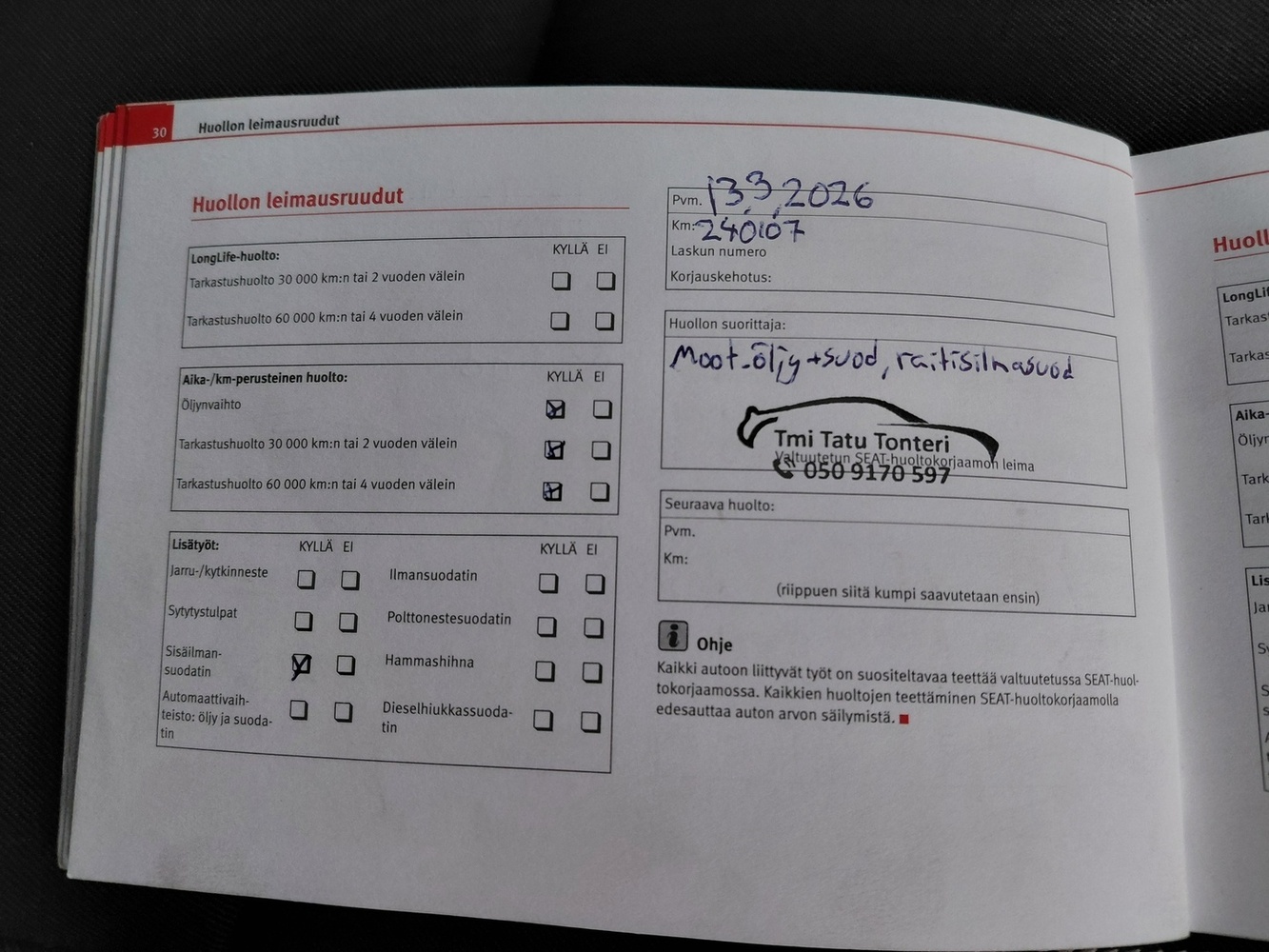 SEAT Ibiza vaihtoauto