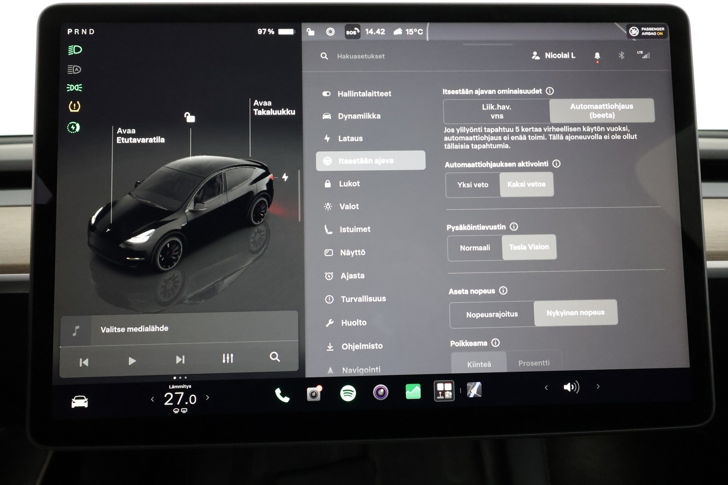 Tesla Model Y vaihtoauto