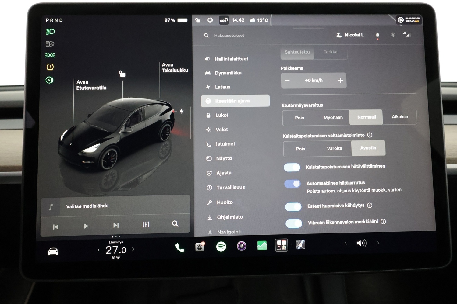 Tesla Model Y vaihtoauto