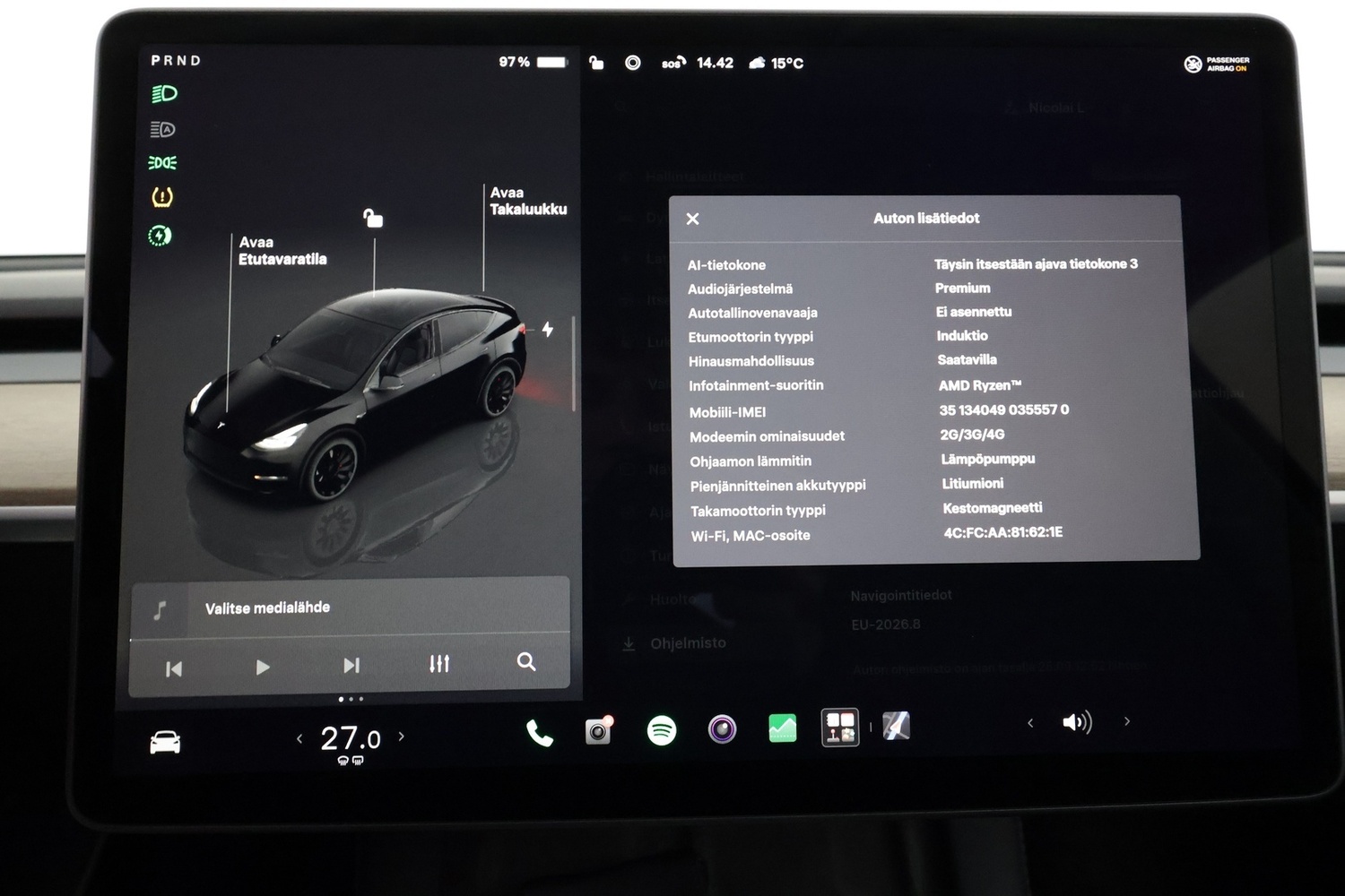 Tesla Model Y vaihtoauto