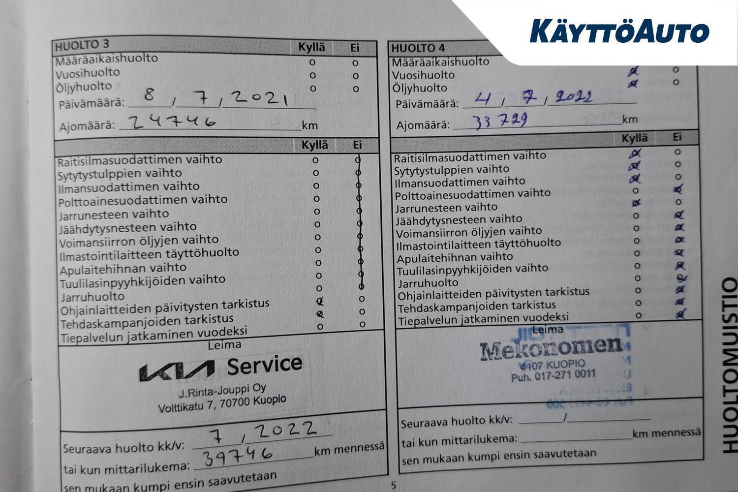 Kia Stonic vaihtoauto