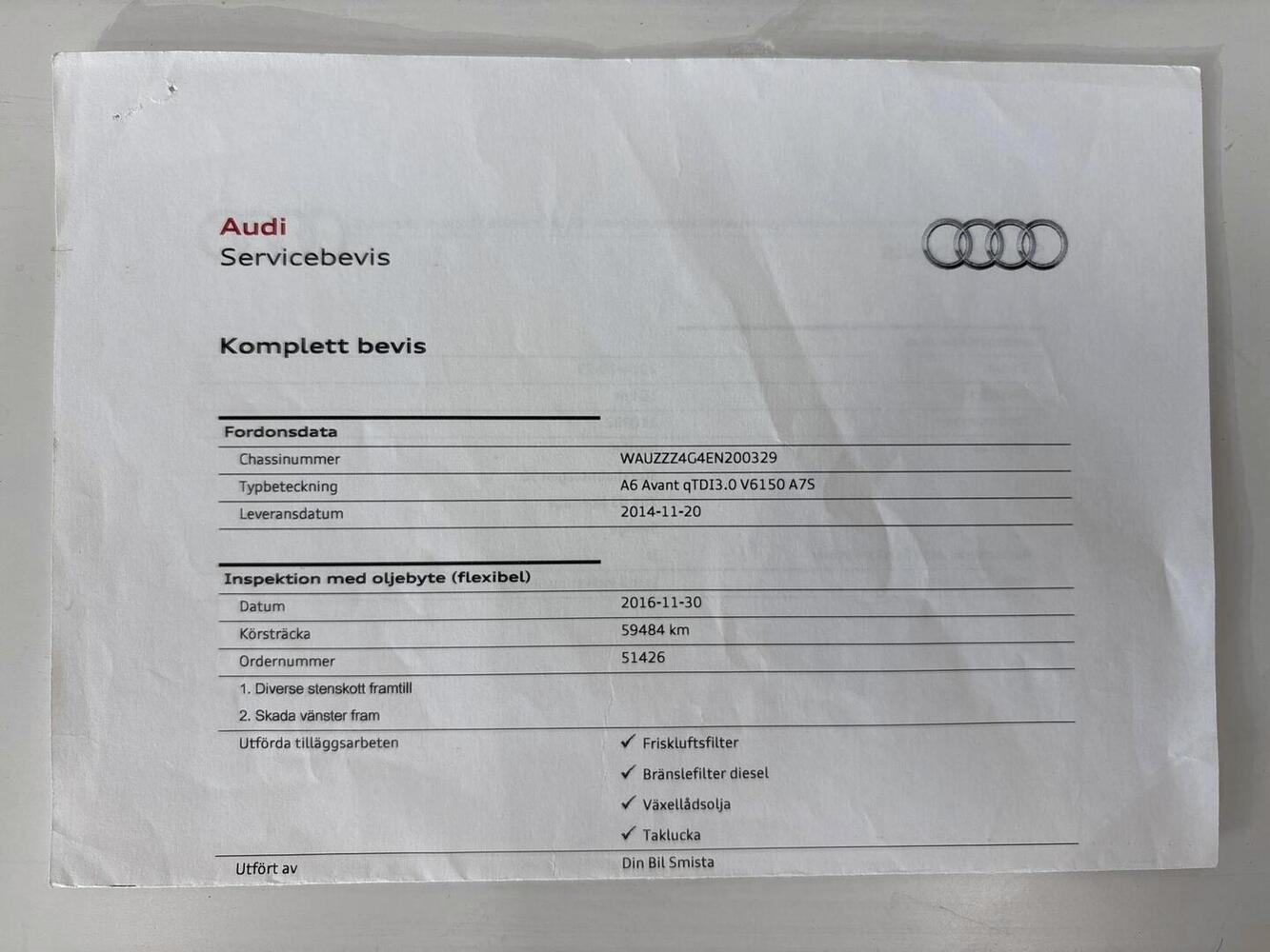 Audi A6 vaihtoauto