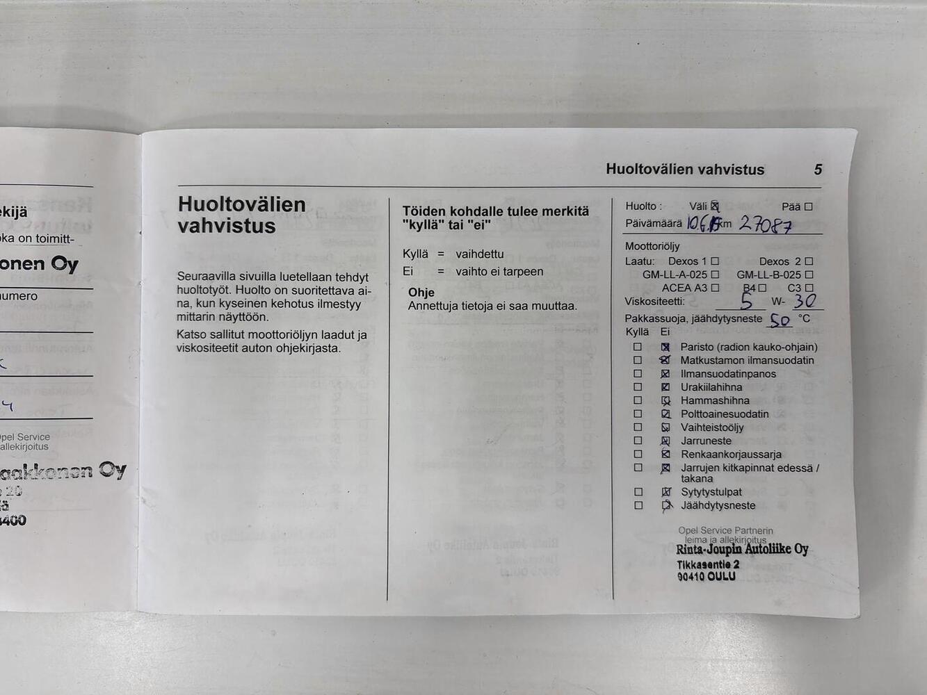 Opel Insignia vaihtoauto