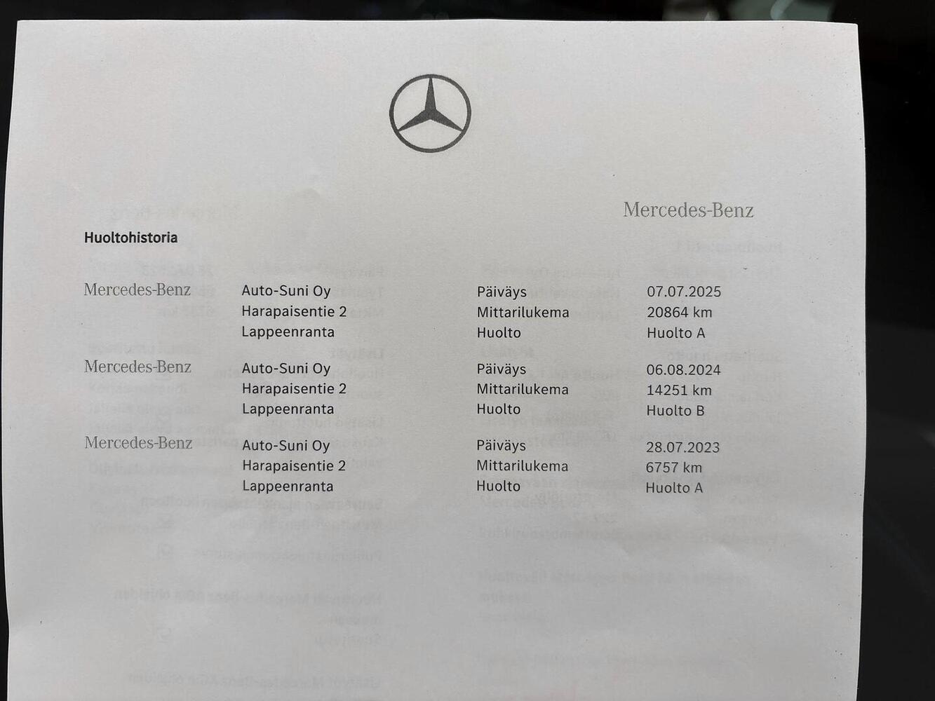 Mercedes-Benz C vaihtoauto