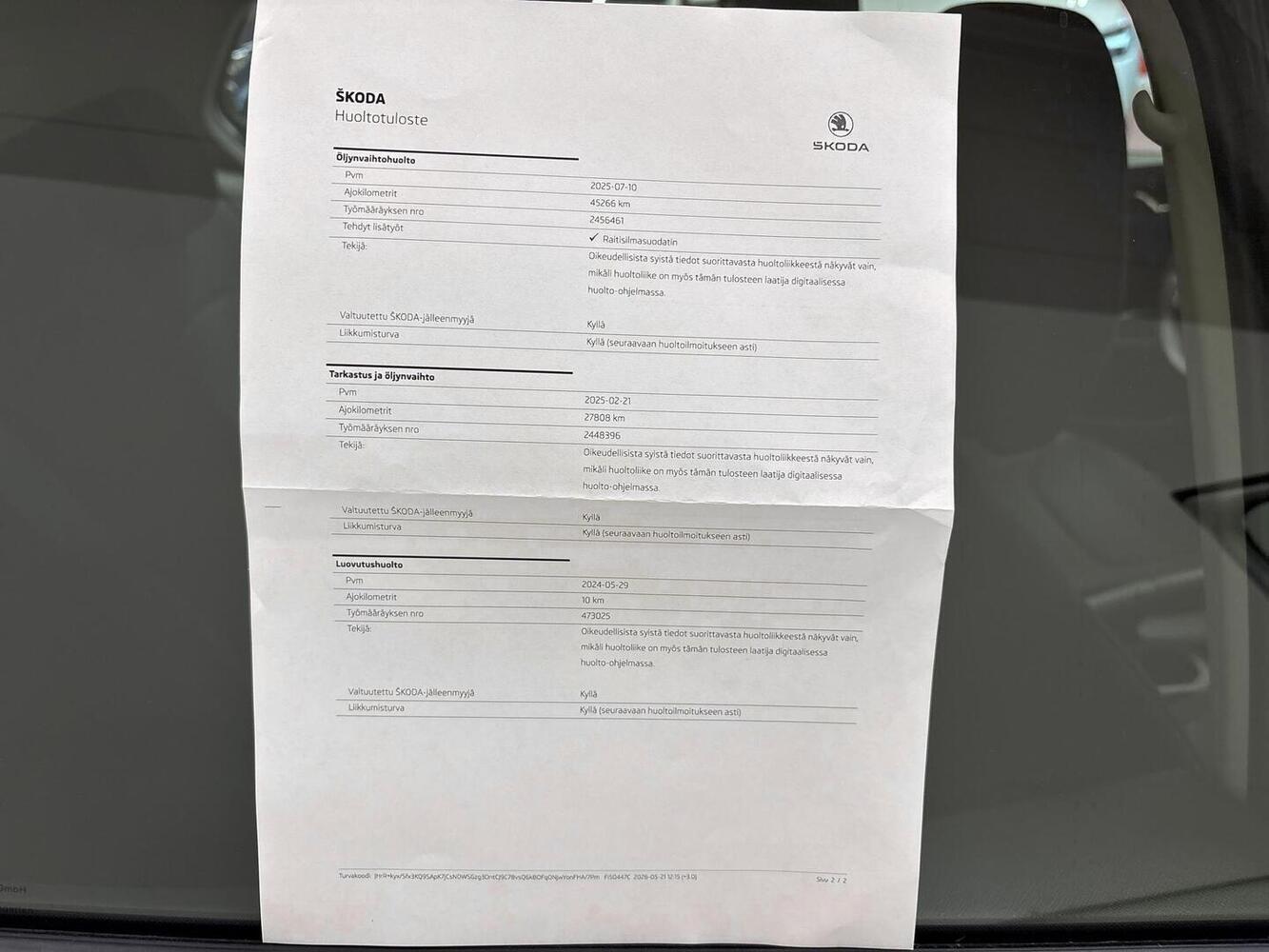 Skoda Fabia vaihtoauto