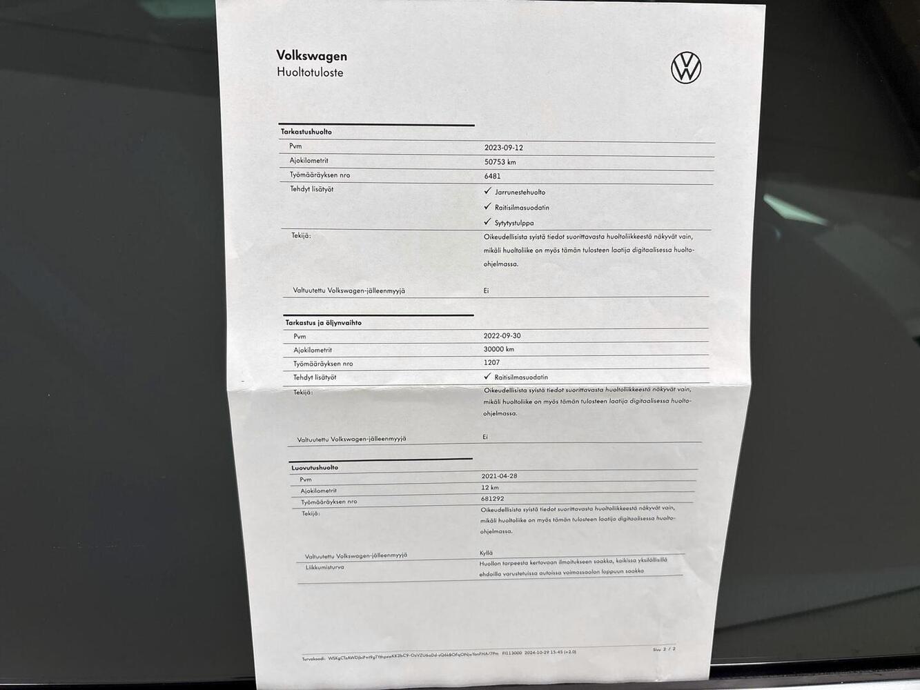 Volkswagen Passat vaihtoauto