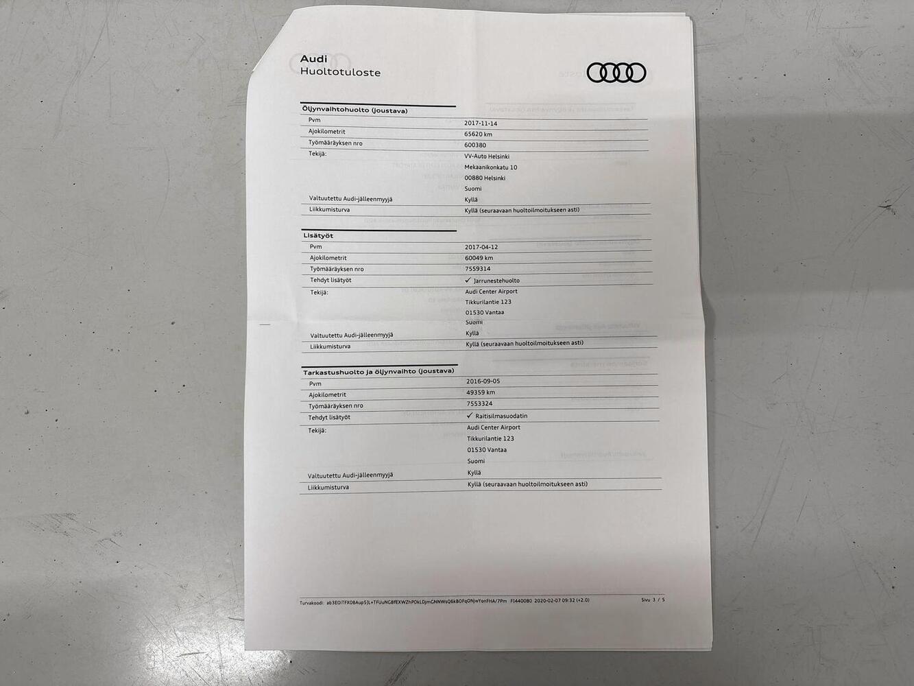 Audi A4 vaihtoauto