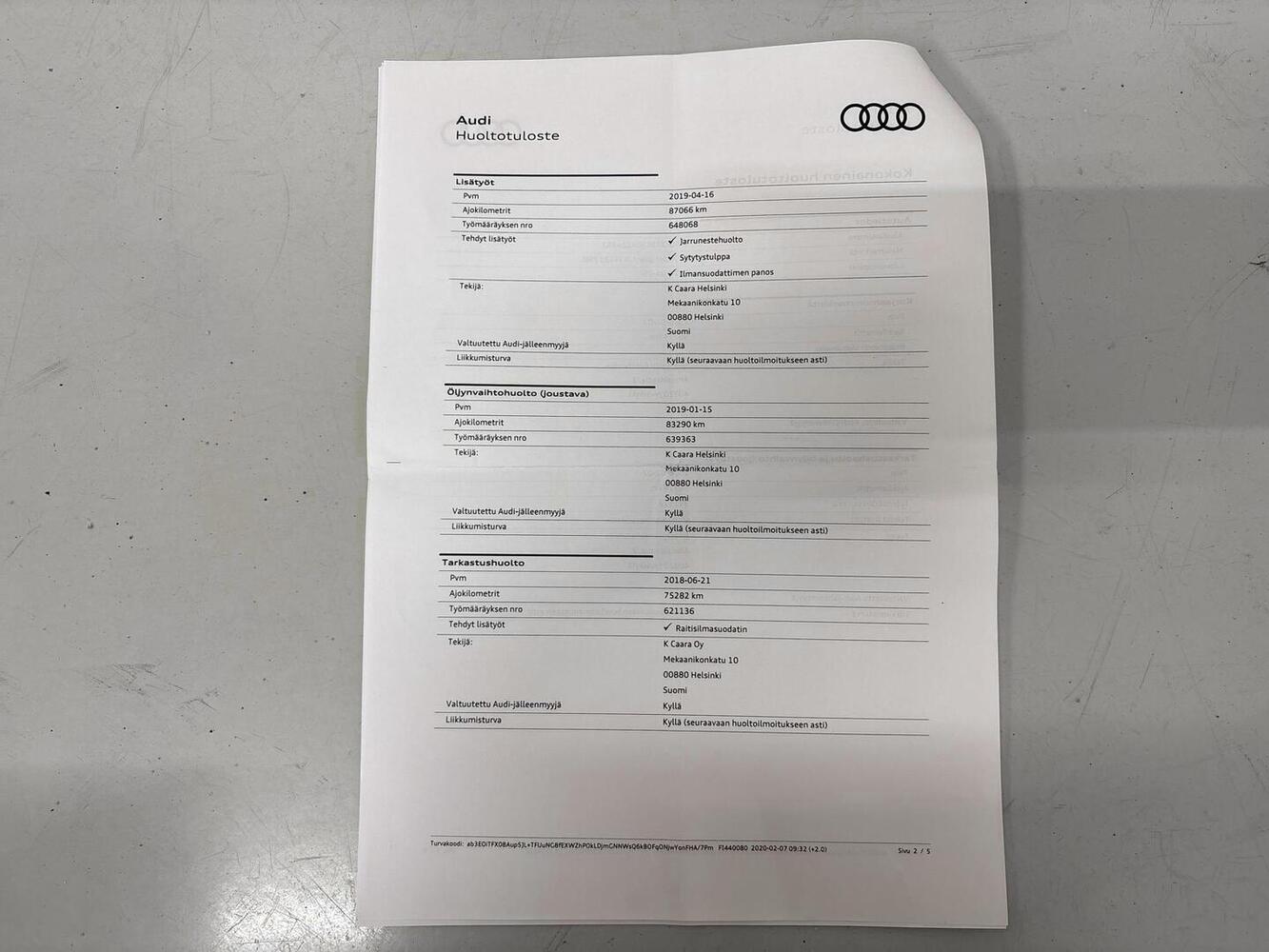 Audi A4 vaihtoauto