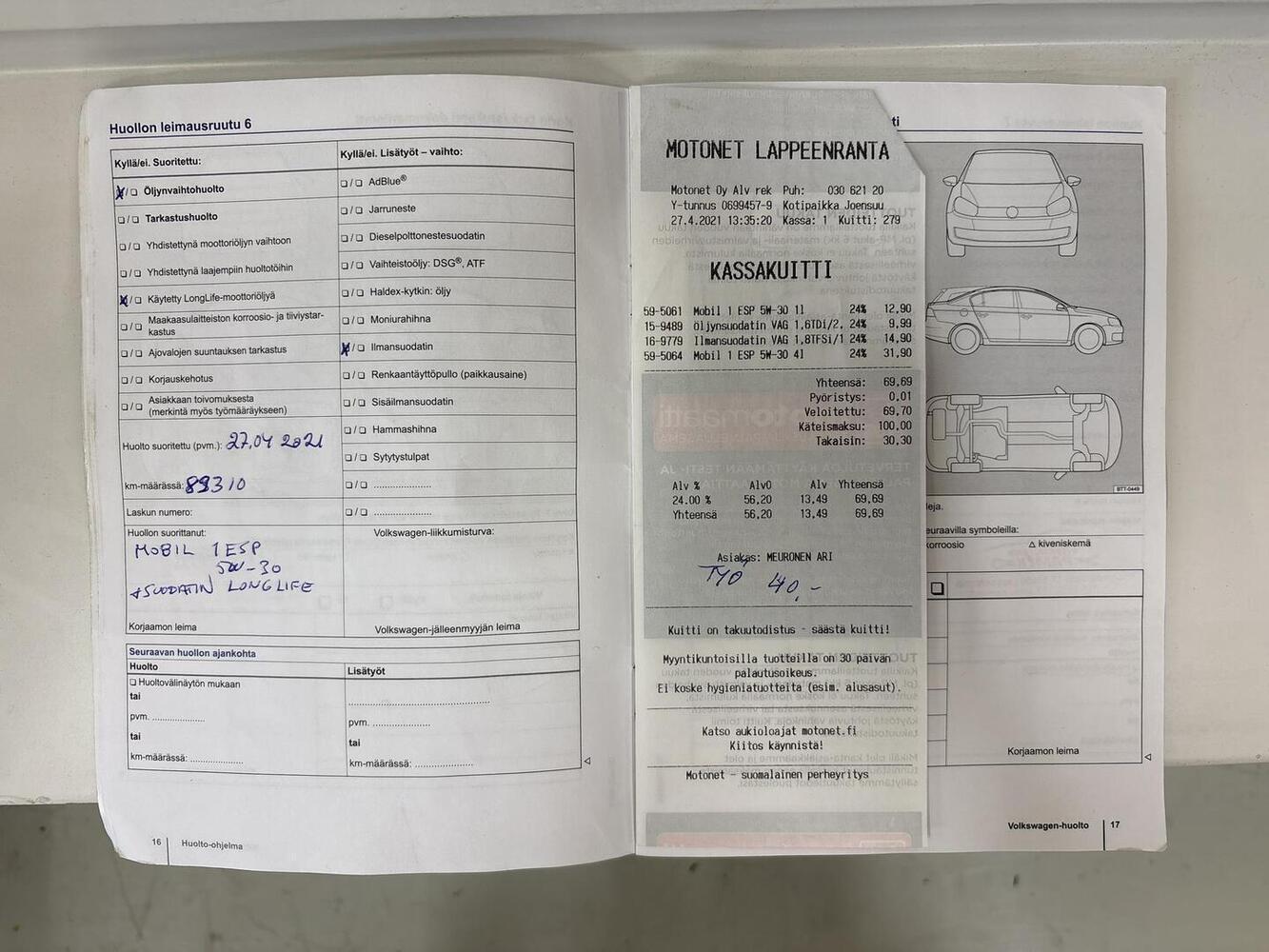 Volkswagen Golf Sportsvan vaihtoauto