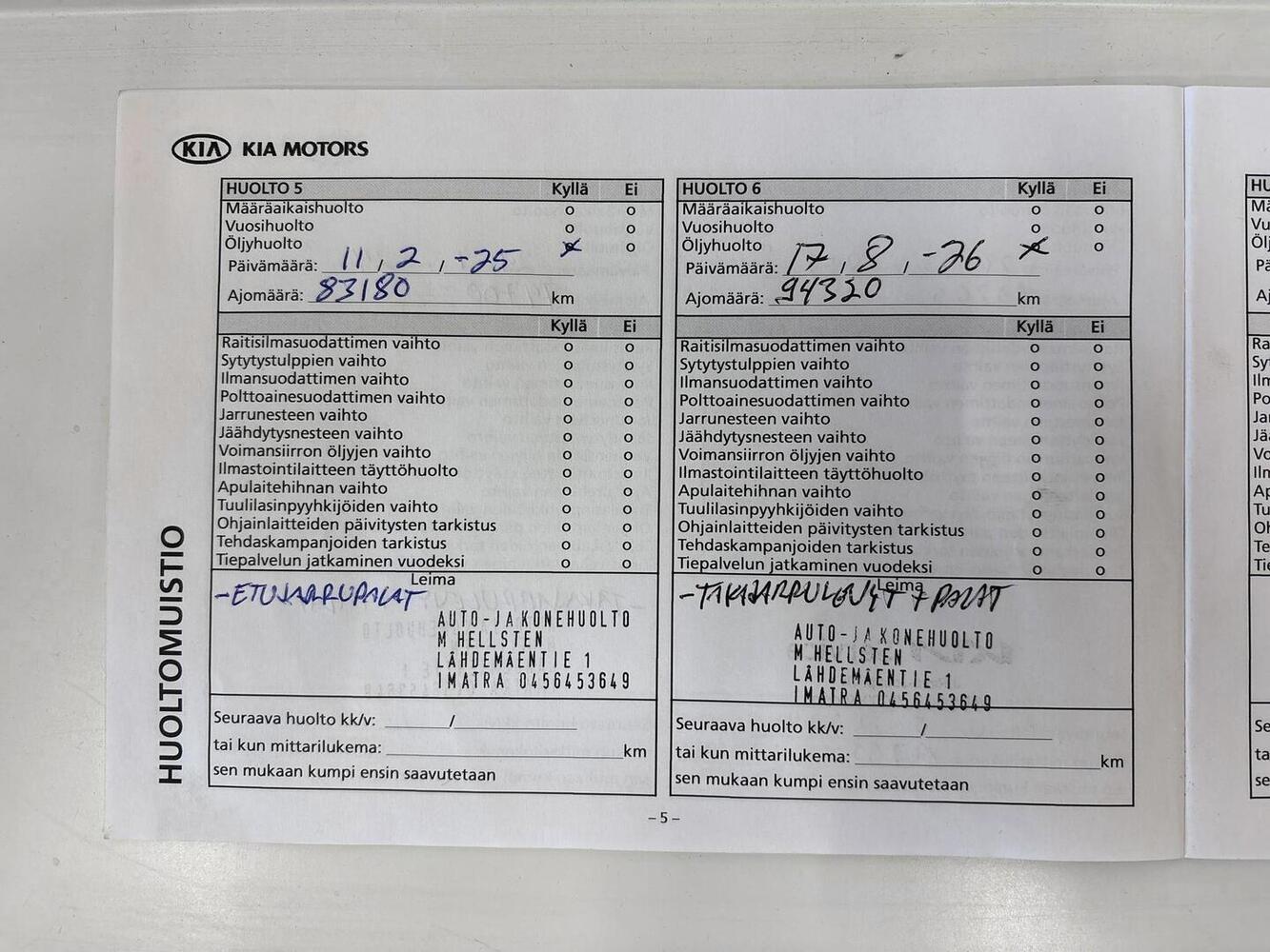 Kia Rio vaihtoauto