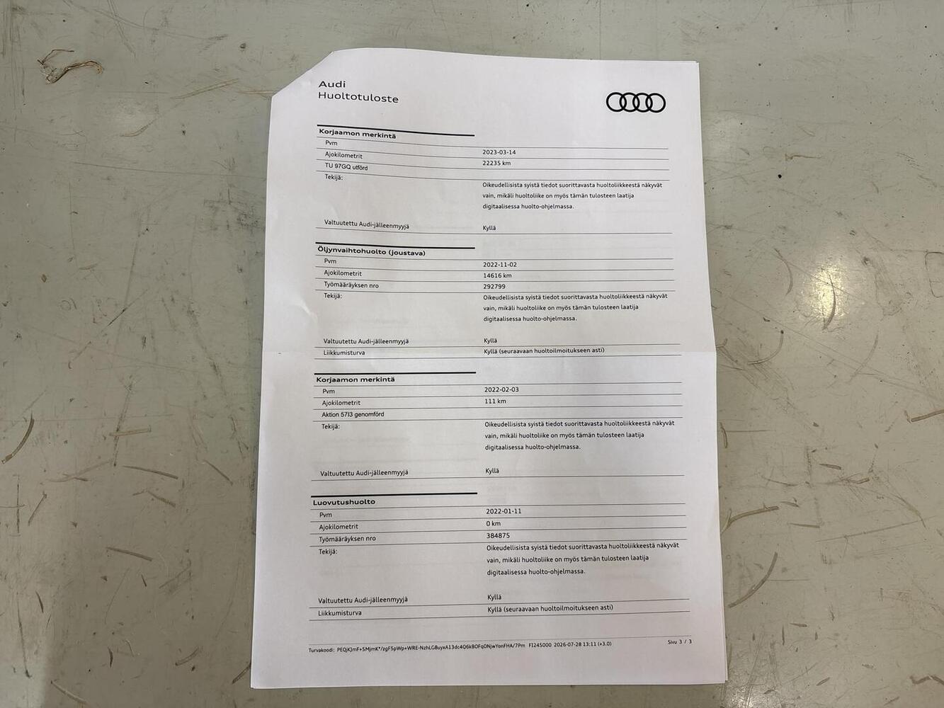 Audi A6 vaihtoauto