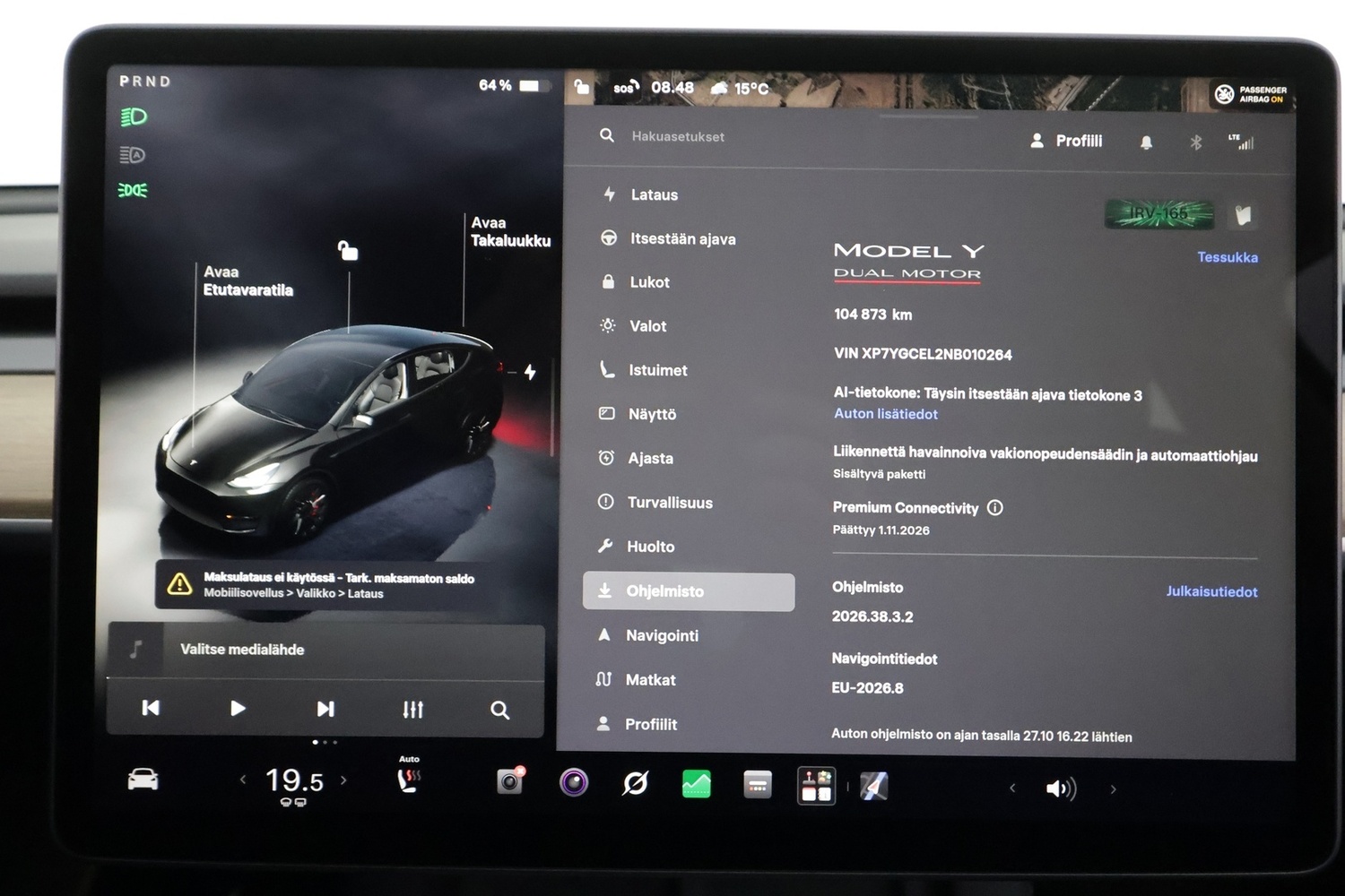 Tesla Model Y vaihtoauto