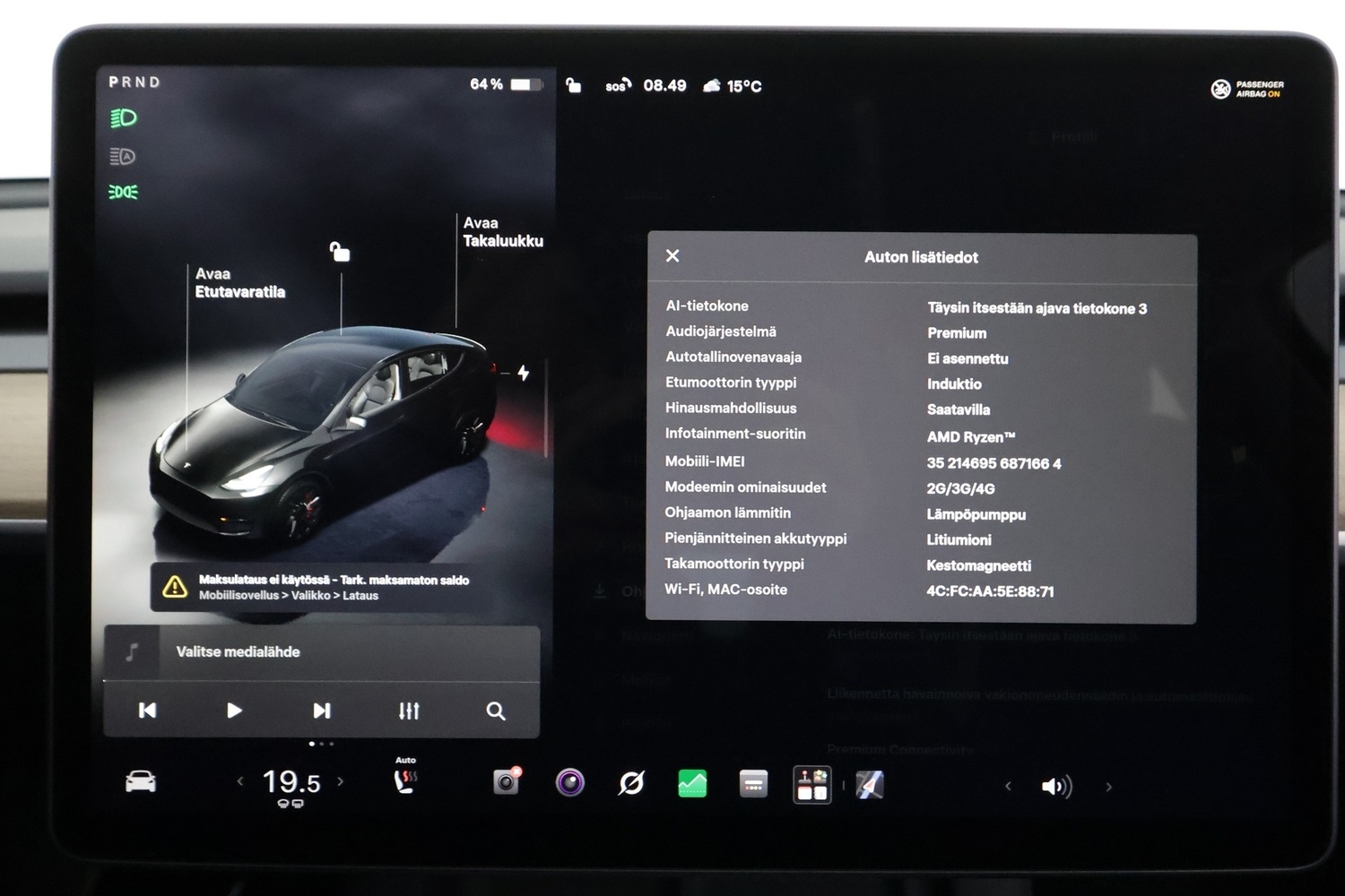 Tesla Model Y vaihtoauto