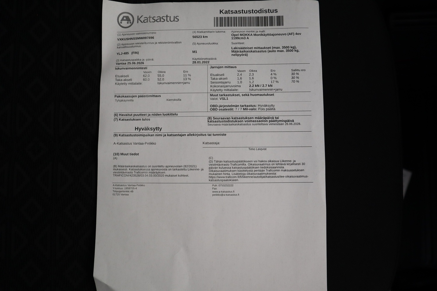 Opel Mokka vaihtoauto