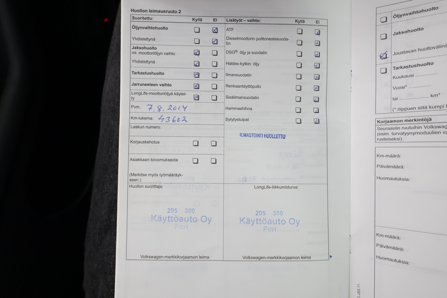 Volkswagen Jetta vaihtoauto