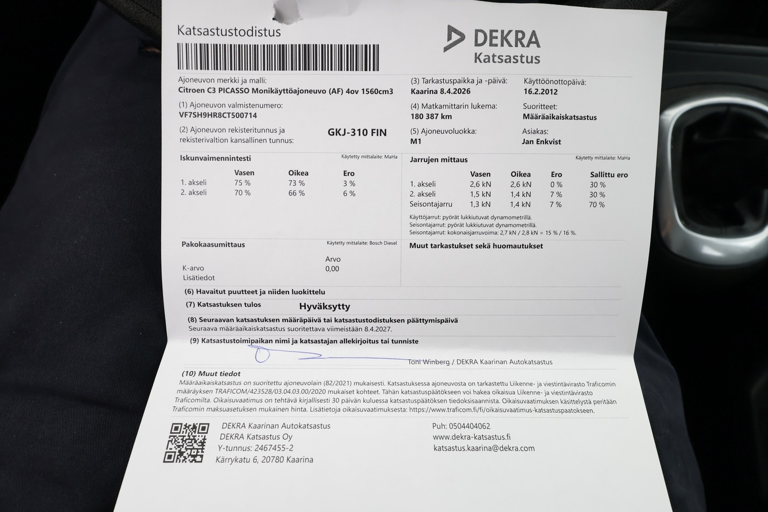 Citroën C3 Picasso vaihtoauto