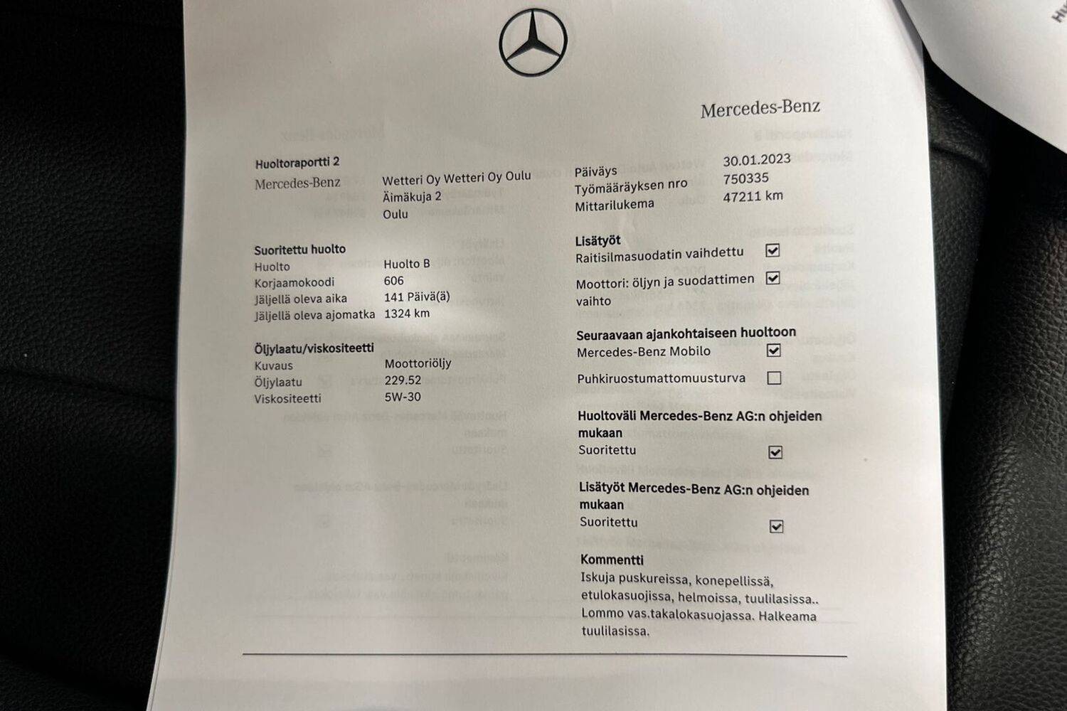 Mercedes-Benz B vaihtoauto