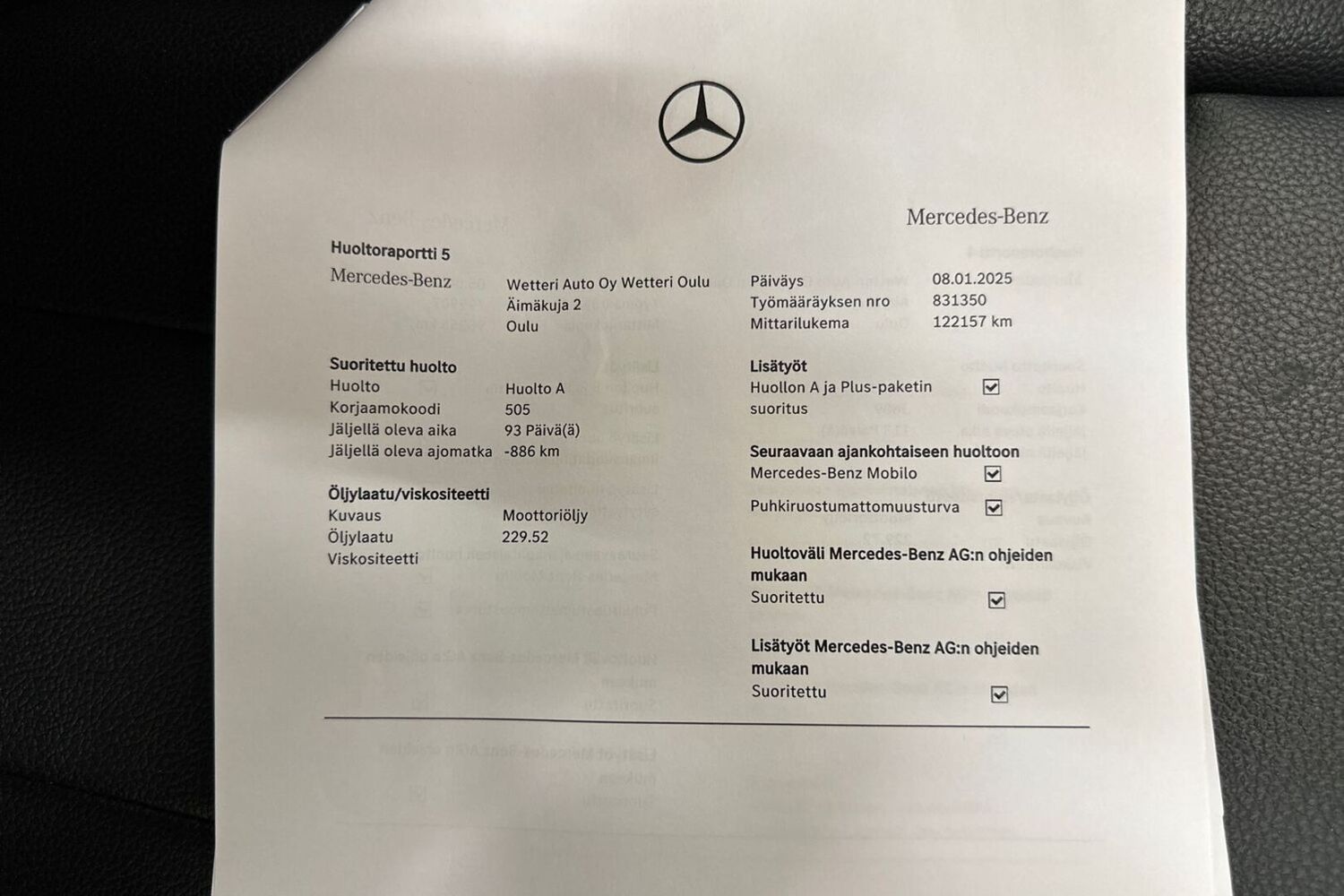 Mercedes-Benz B vaihtoauto