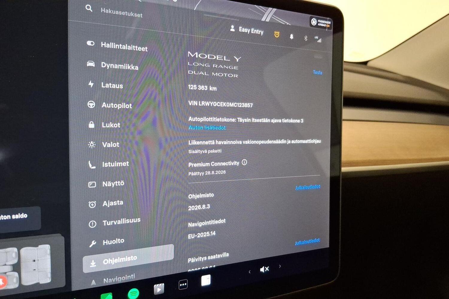 Tesla Model Y vaihtoauto