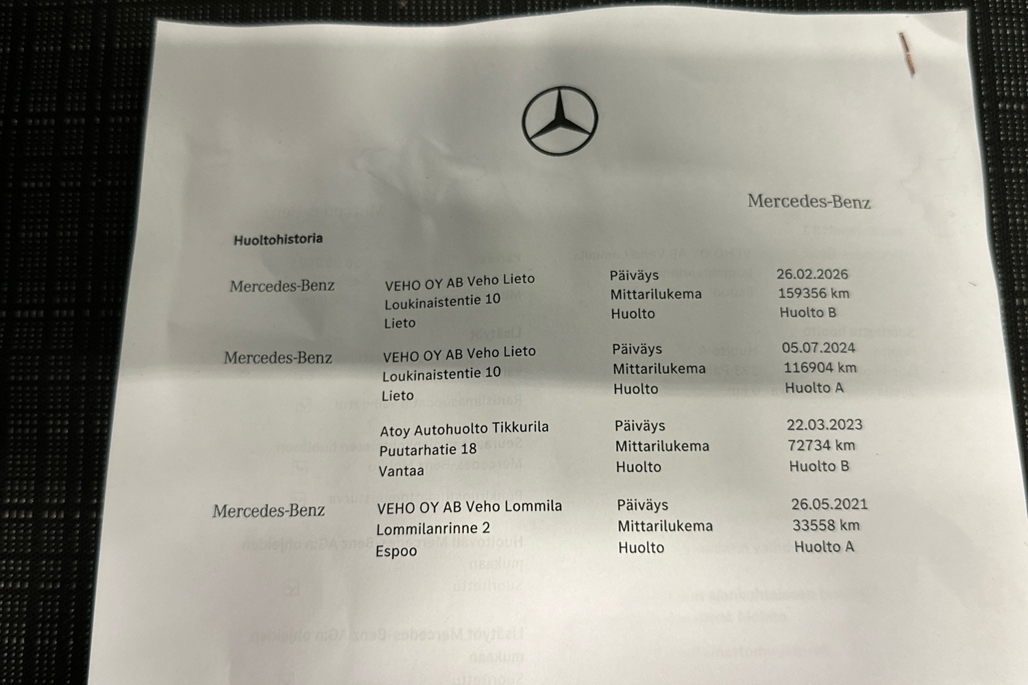 Mercedes-Benz Vito vaihtoauto