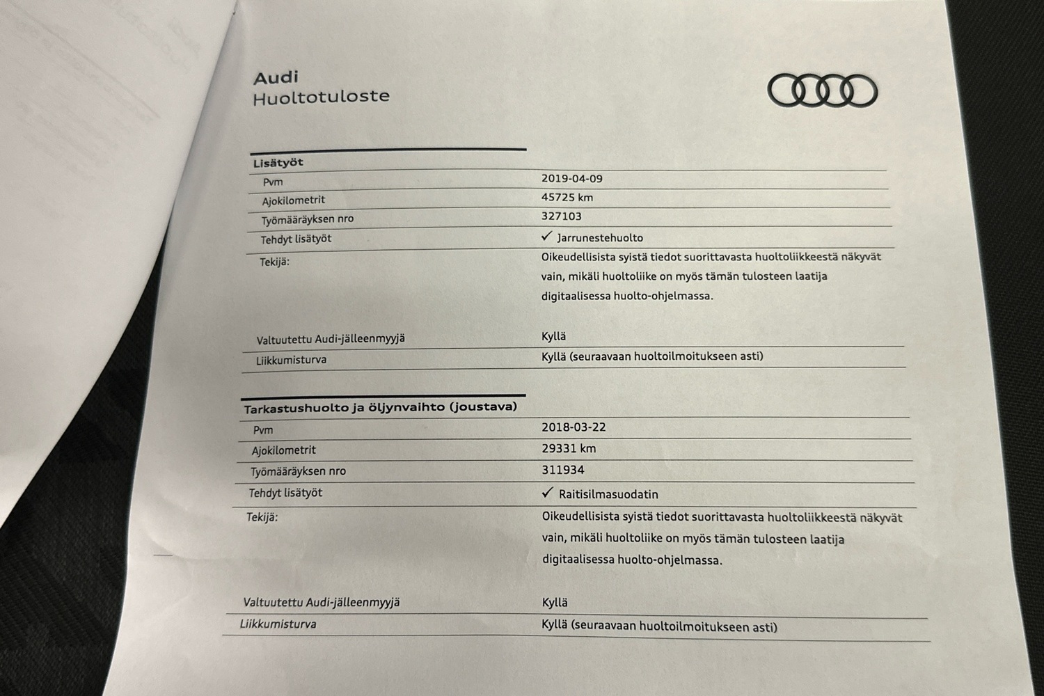 Audi A3 vaihtoauto