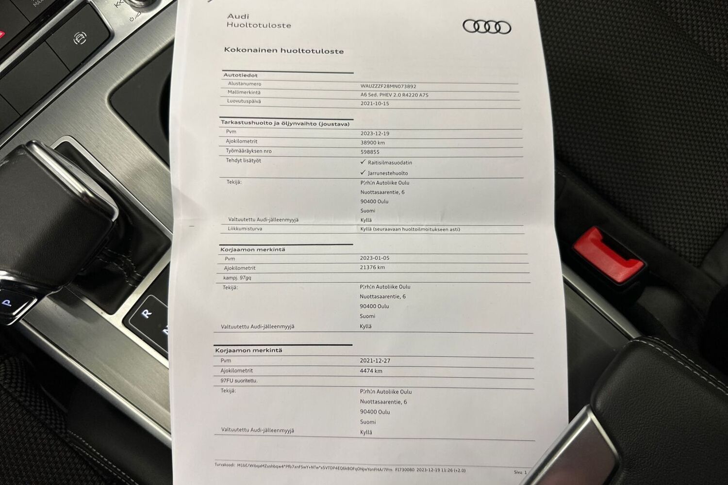 Audi A6 vaihtoauto