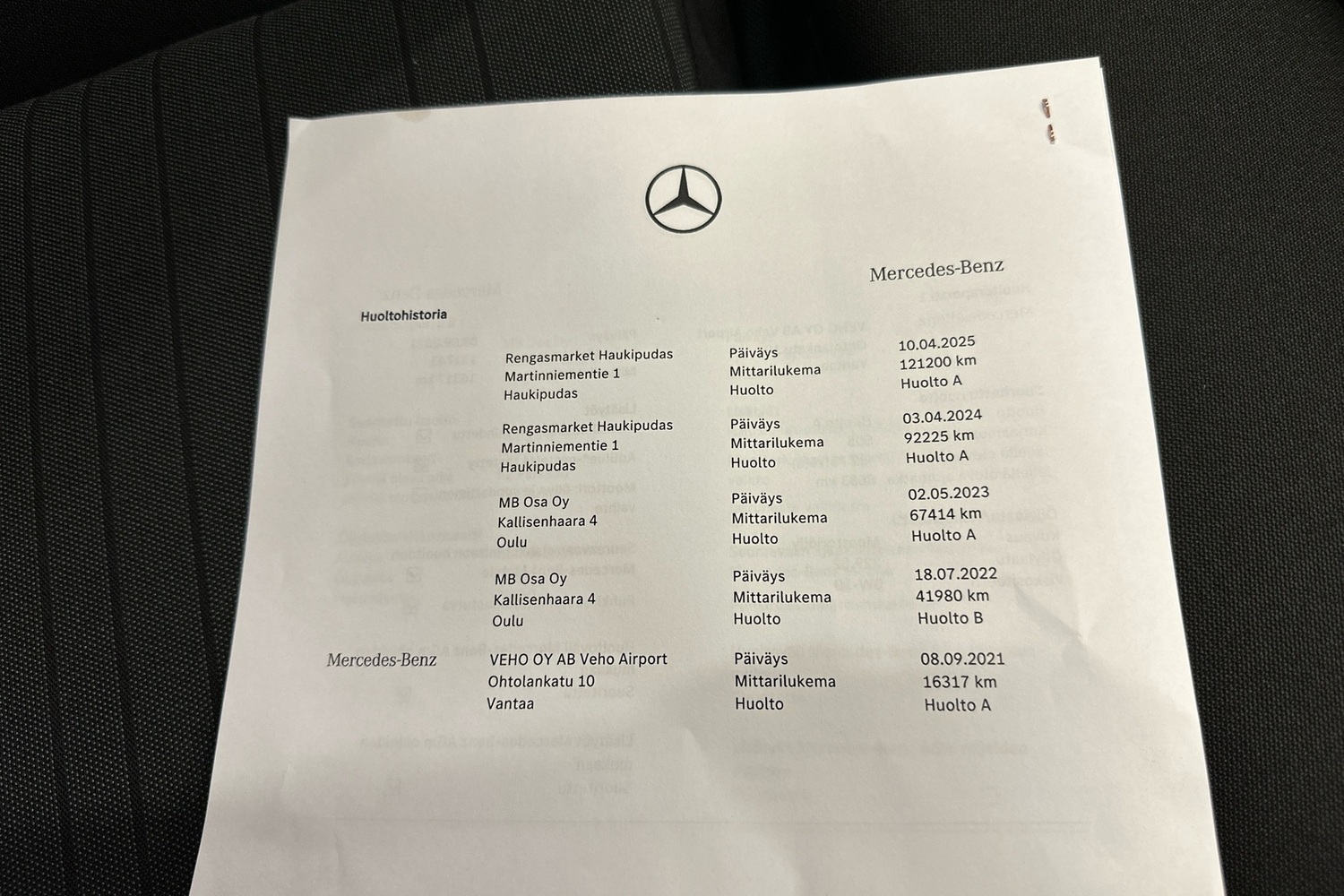Mercedes-Benz C vaihtoauto