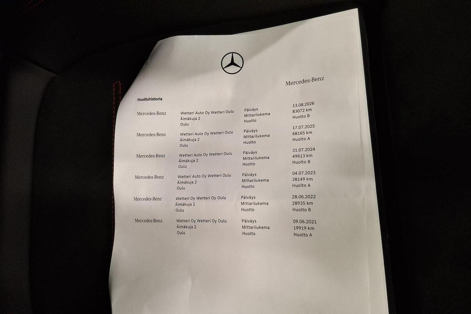Mercedes-Benz A vaihtoauto