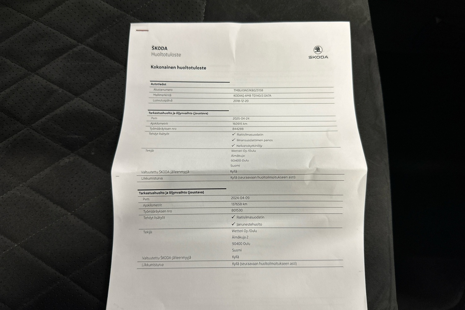 Skoda Kodiaq vaihtoauto