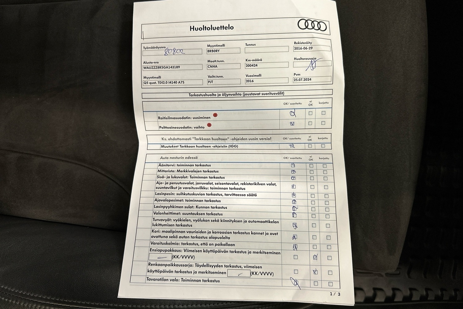 Audi Q5 vaihtoauto