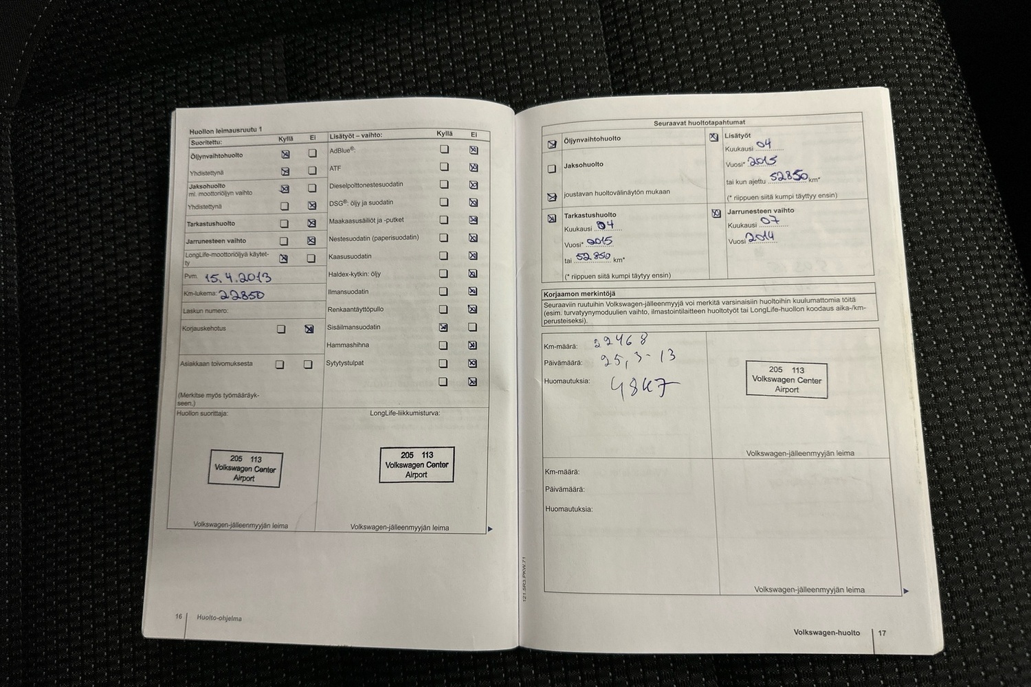 Volkswagen Touran vaihtoauto
