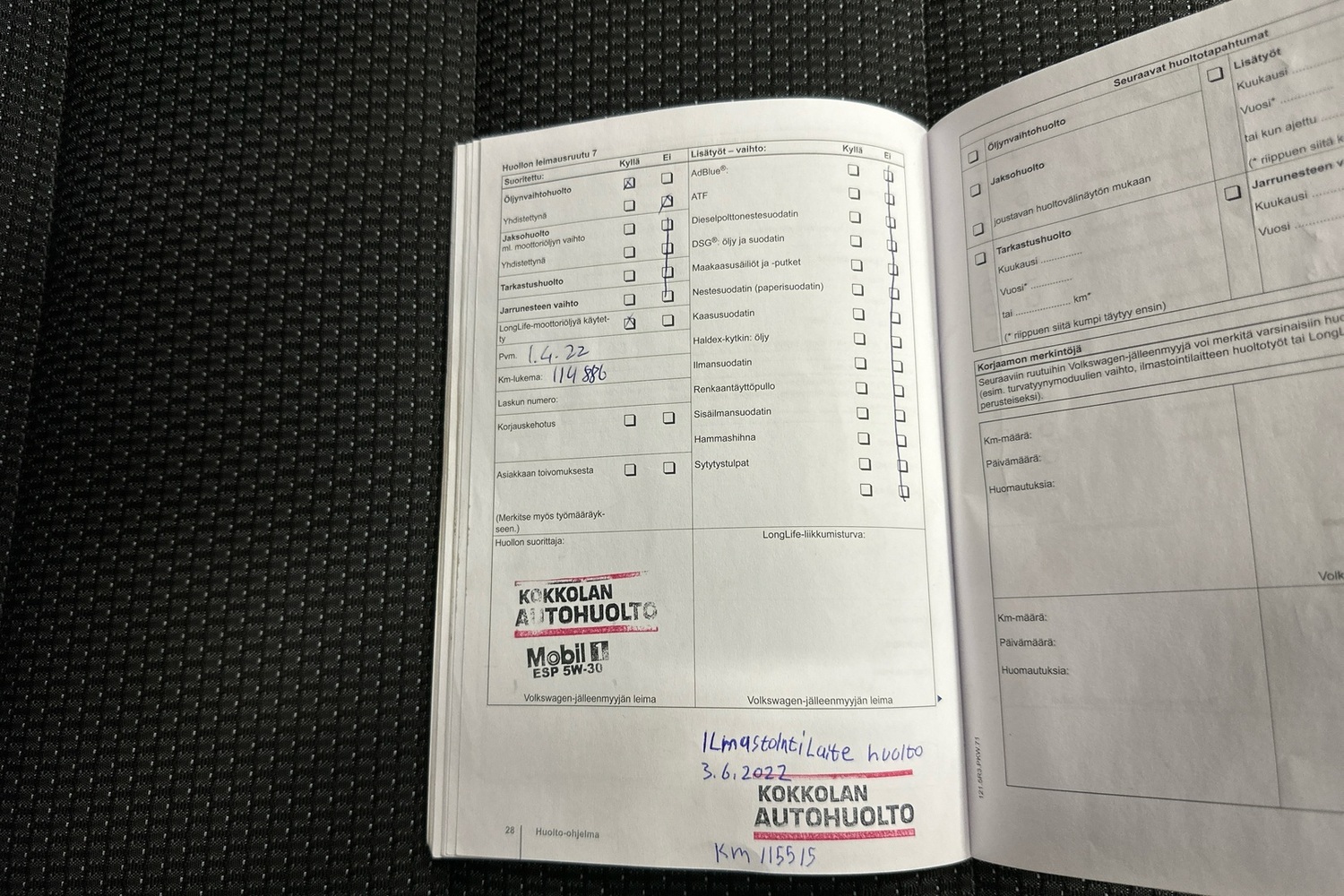 Volkswagen Touran vaihtoauto