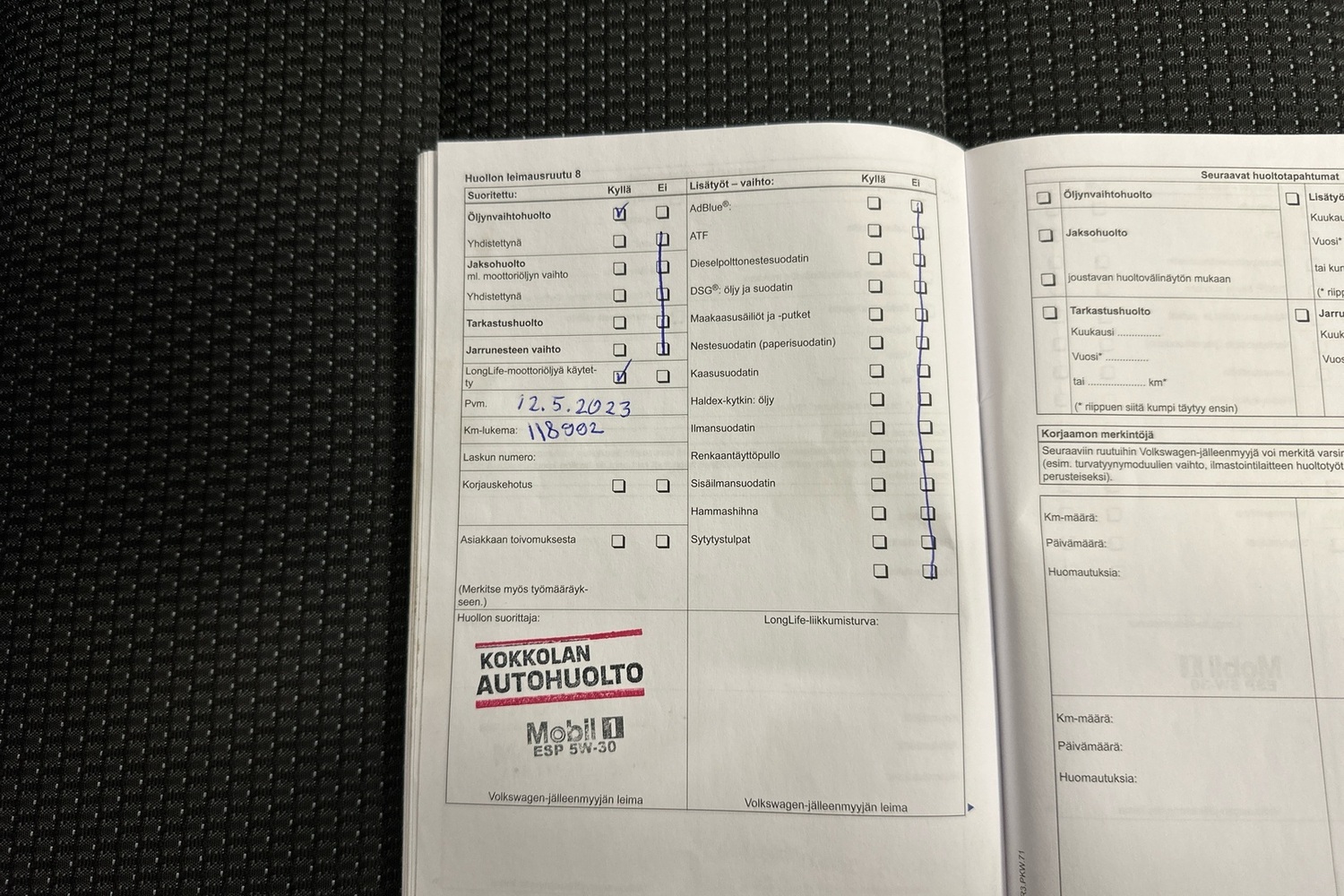 Volkswagen Touran vaihtoauto
