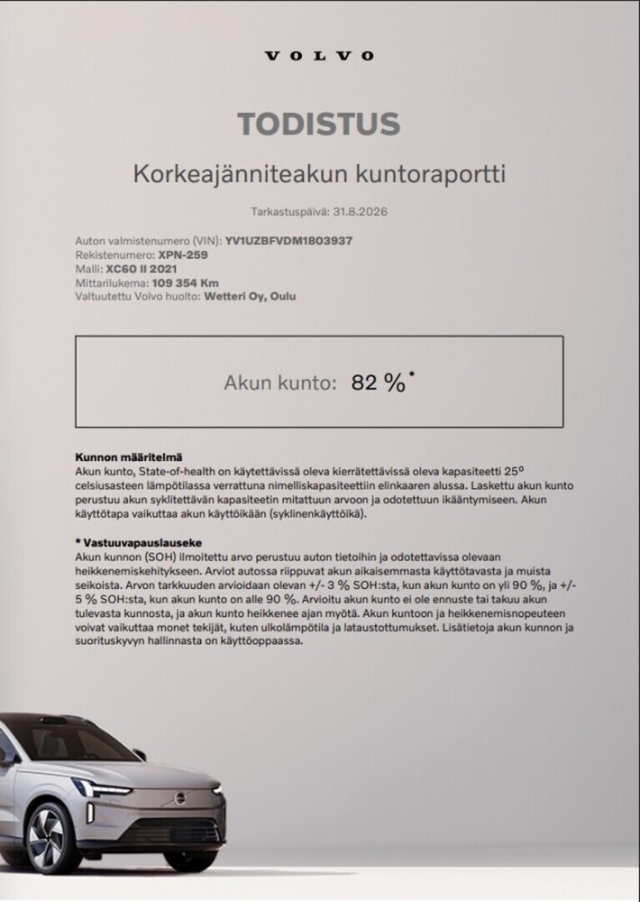 Volvo XC60 vaihtoauto
