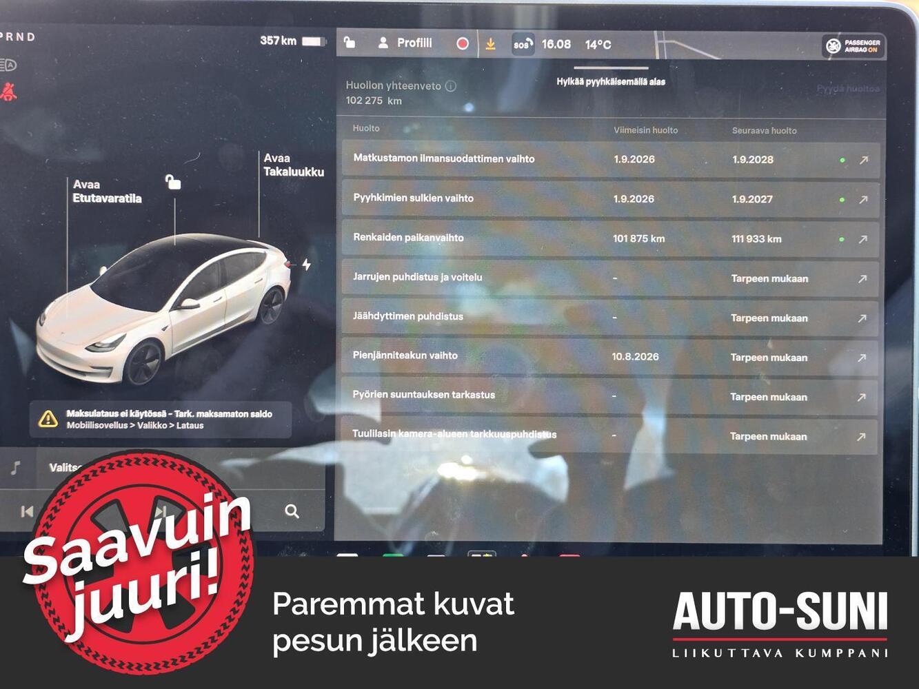 Tesla Model 3 vaihtoauto