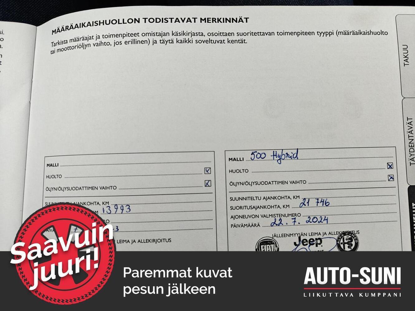 Fiat 500 vaihtoauto