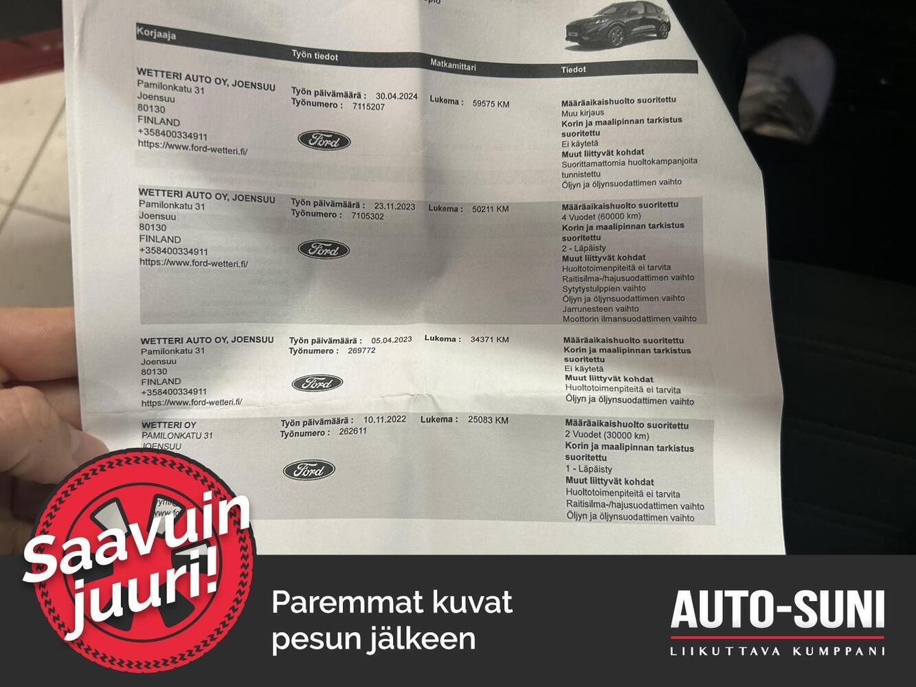 Ford Kuga vaihtoauto