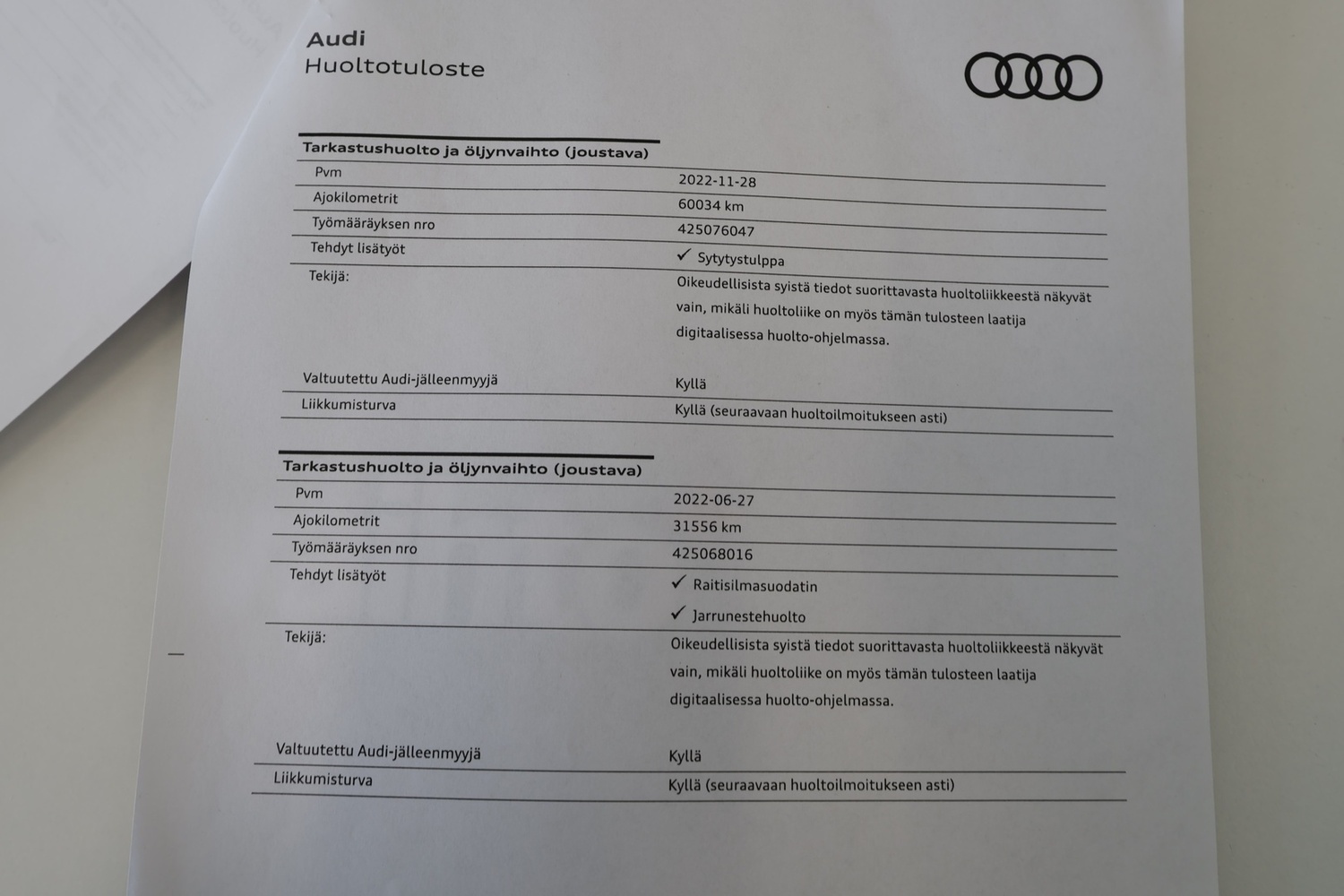 Audi A3 vaihtoauto