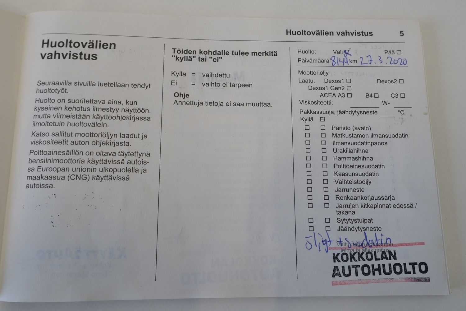 Opel Insignia vaihtoauto