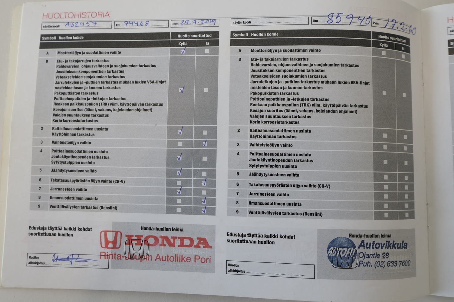 Honda CR-V vaihtoauto