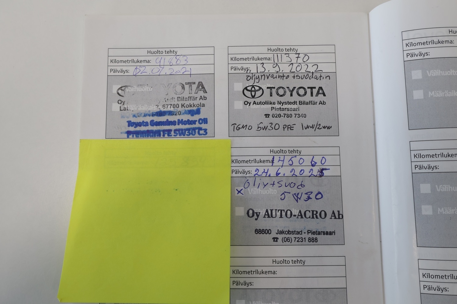 Toyota Verso vaihtoauto