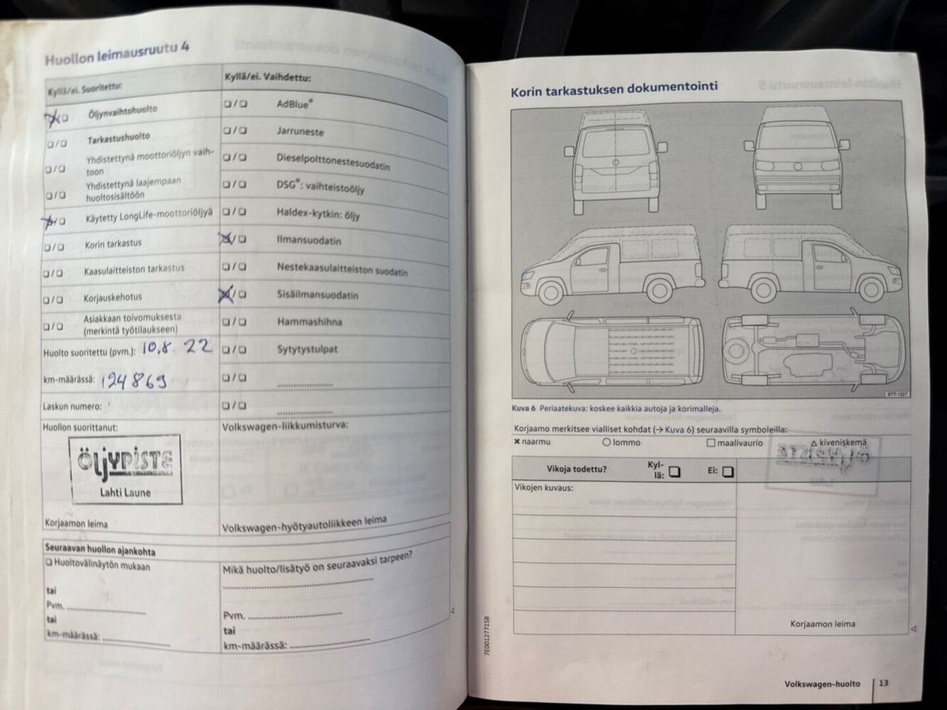 Volkswagen Transporter vaihtoauto