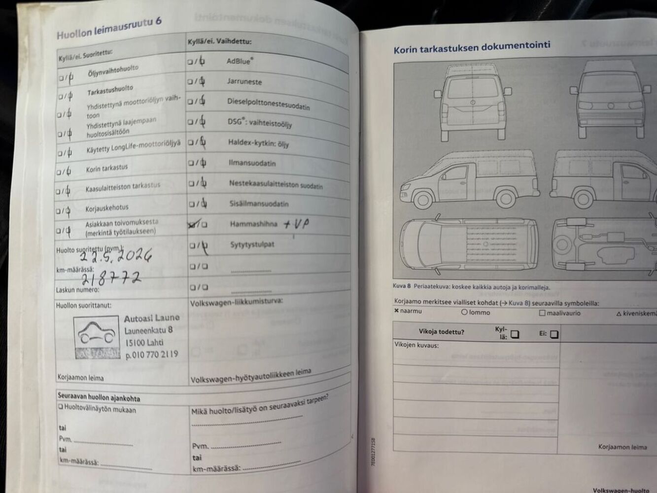 Volkswagen Transporter vaihtoauto