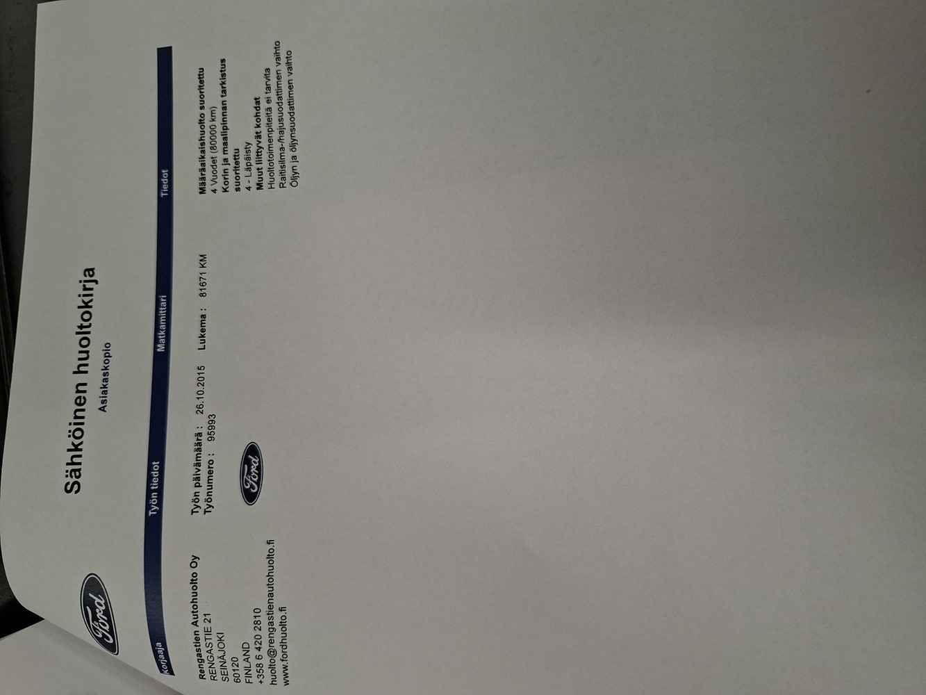 Ford Focus vaihtoauto