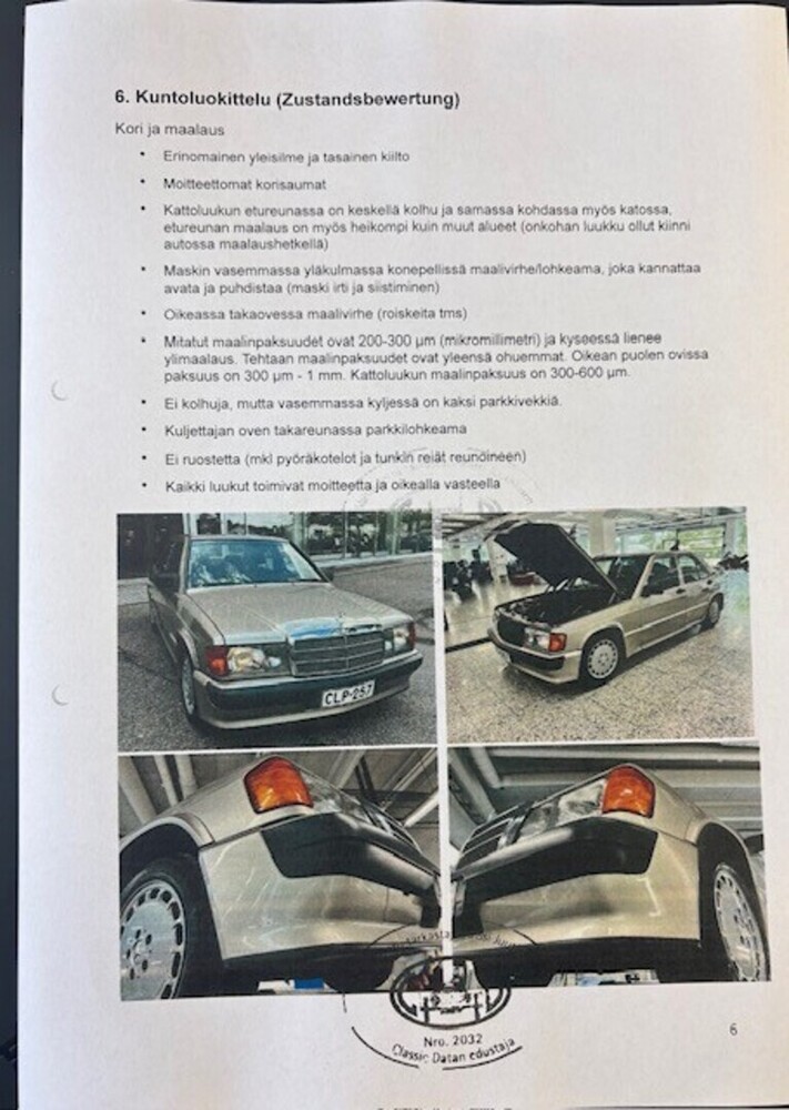 Mercedes-Benz 190 vaihtoauto
