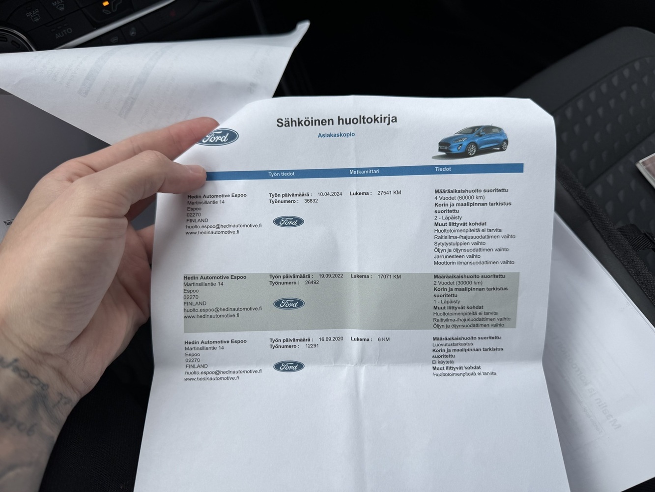Ford Fiesta vaihtoauto