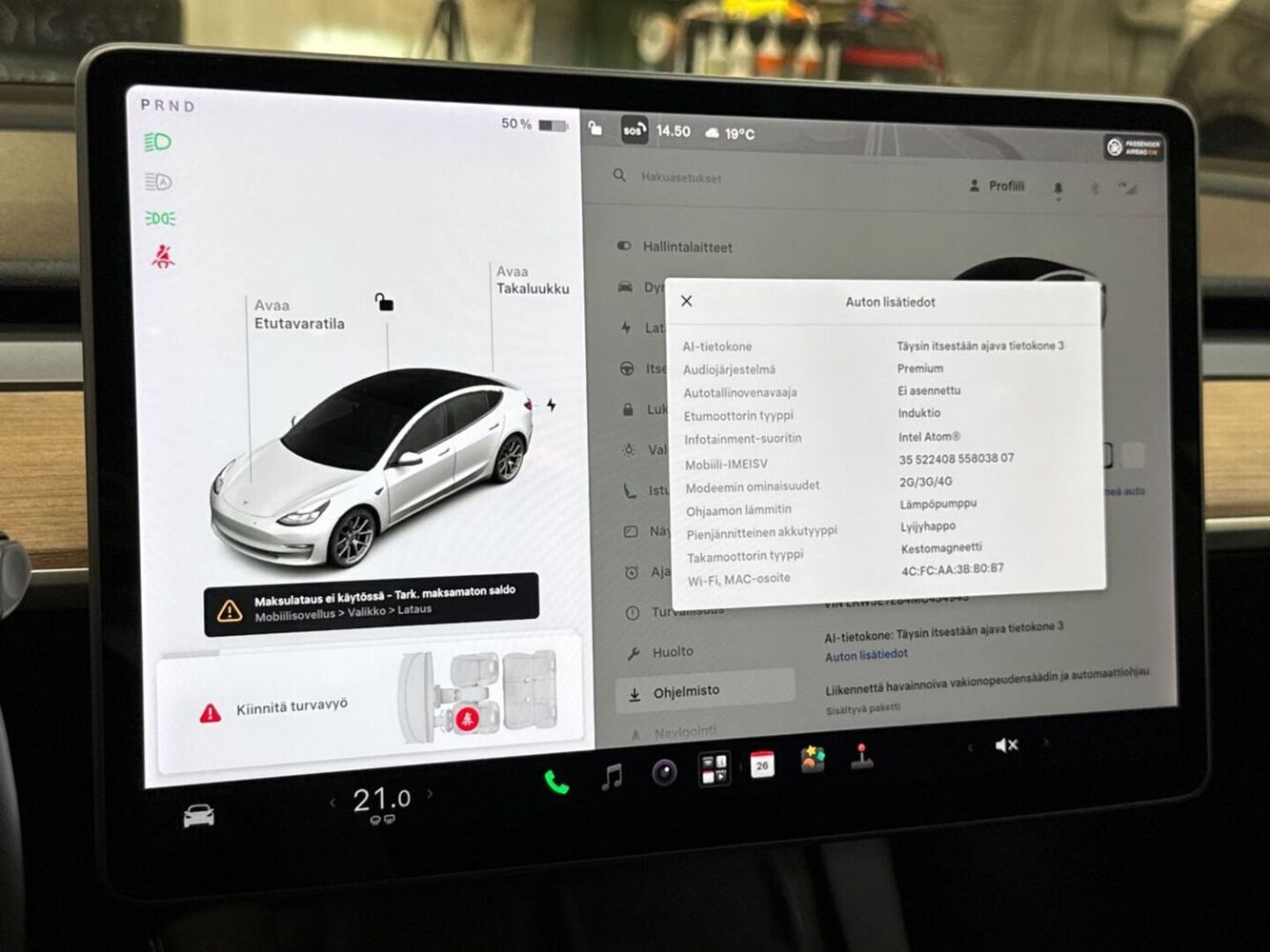 Tesla Model 3 vaihtoauto