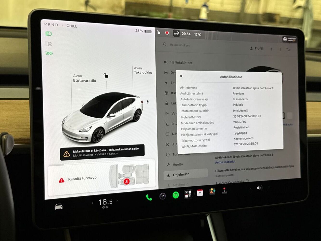 Tesla Model 3 vaihtoauto