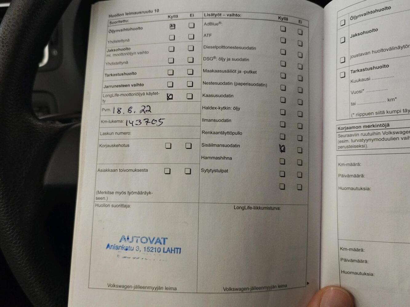 Volkswagen Polo vaihtoauto