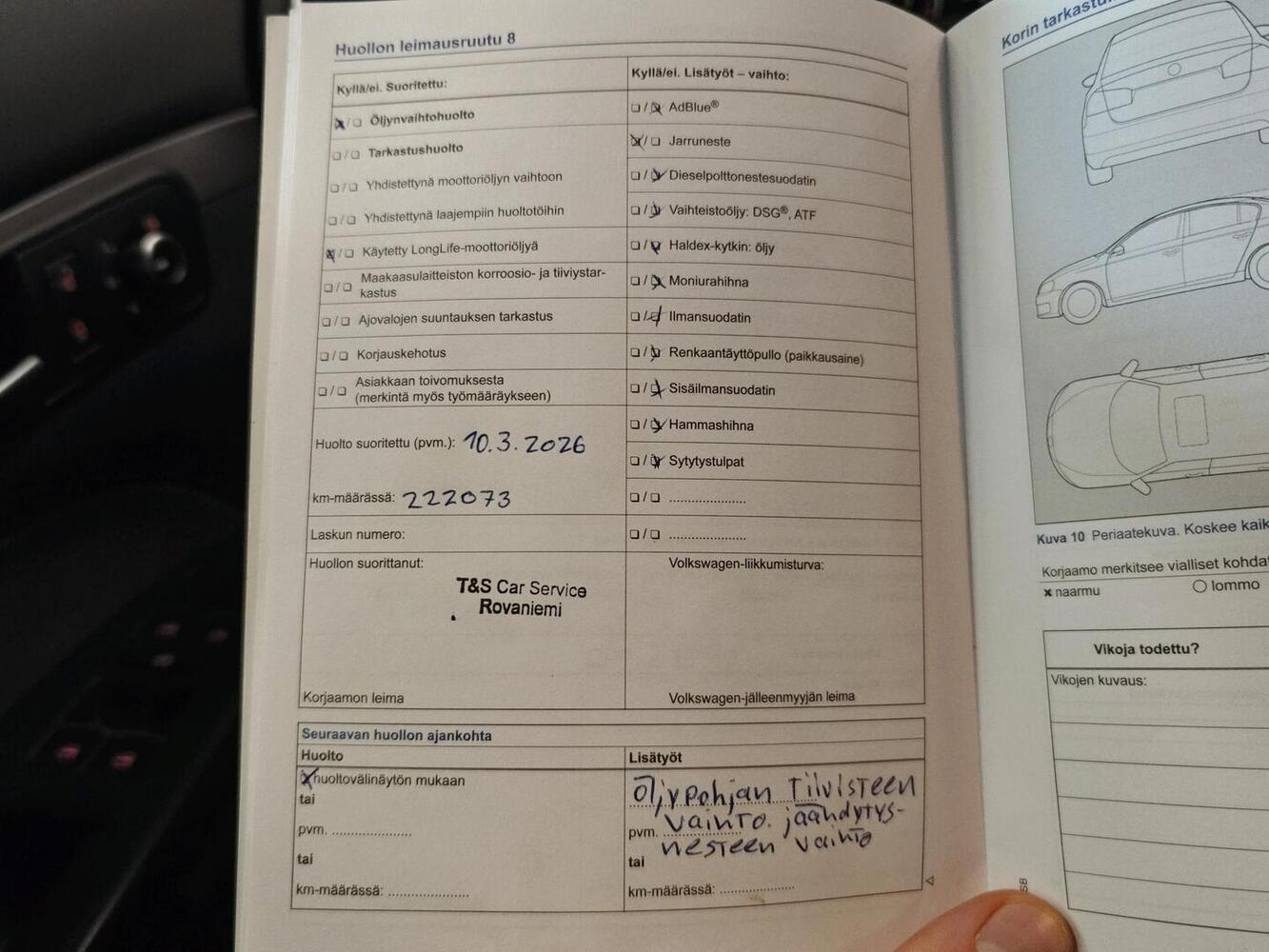 Volkswagen Touran vaihtoauto